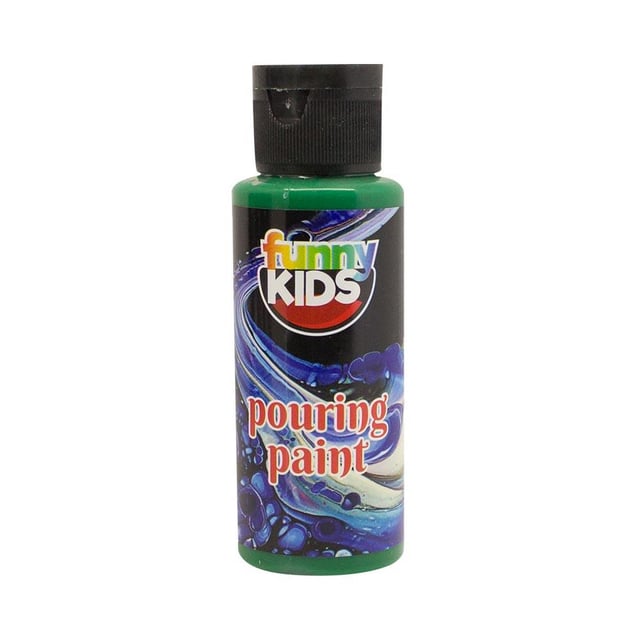 Funny Kids Pouring Boya Yeşil