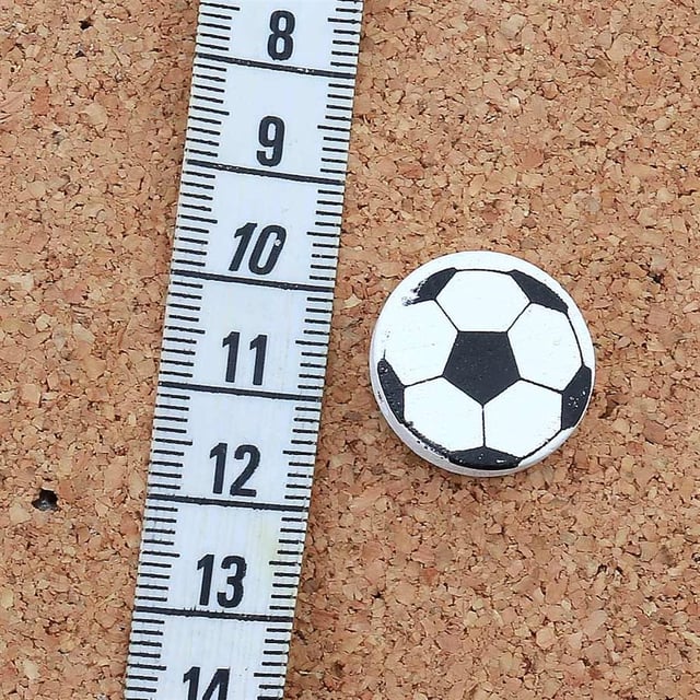 Futbol Topu Figürlü, Ahşap Emzik Boncuğu