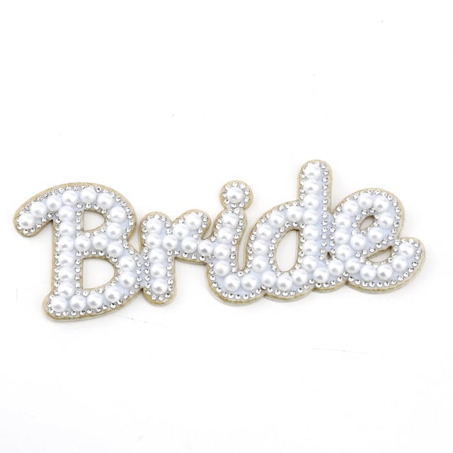 İncili Taşlı Bride Aplike