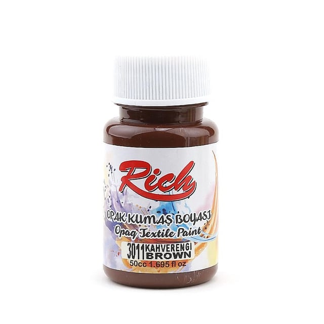 Kahverengi Kumaş Boyası - Rich 3011