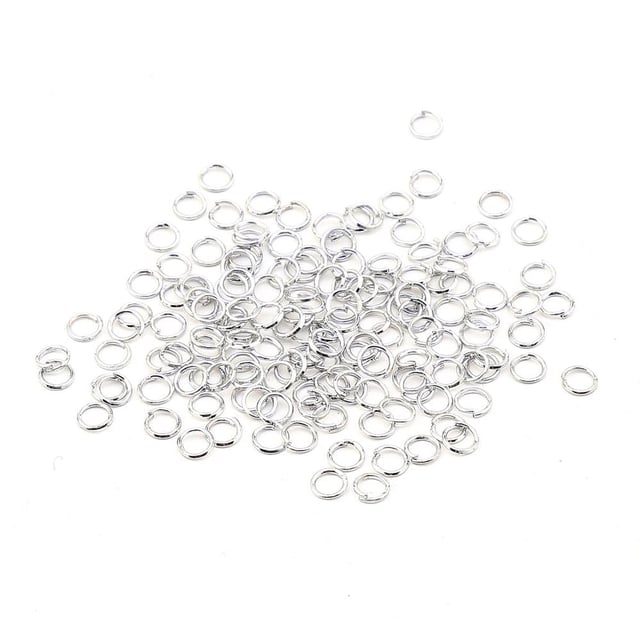 Kararmaz Rodyum Kaplama Metal Takı Halkası