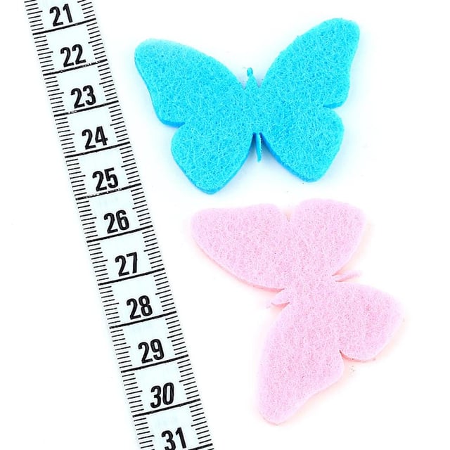 Keçe Kelebek 10 Adet