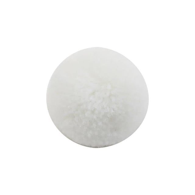 Kirli Beyaz Yün Ponpon 2 cm 10 Adet