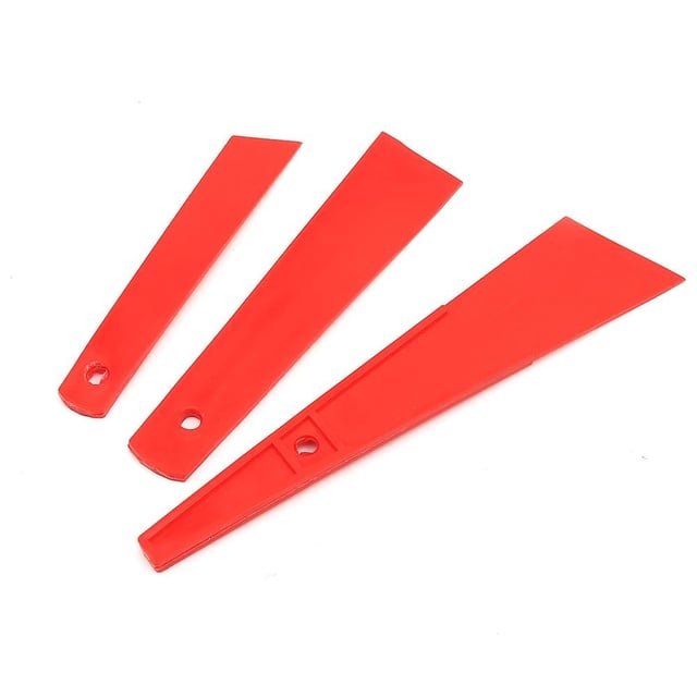Kırmızı Yapıştırıcı Sürme Spatula Seti 