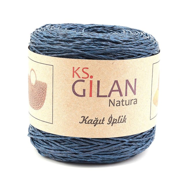Lacivert Kağıt İp