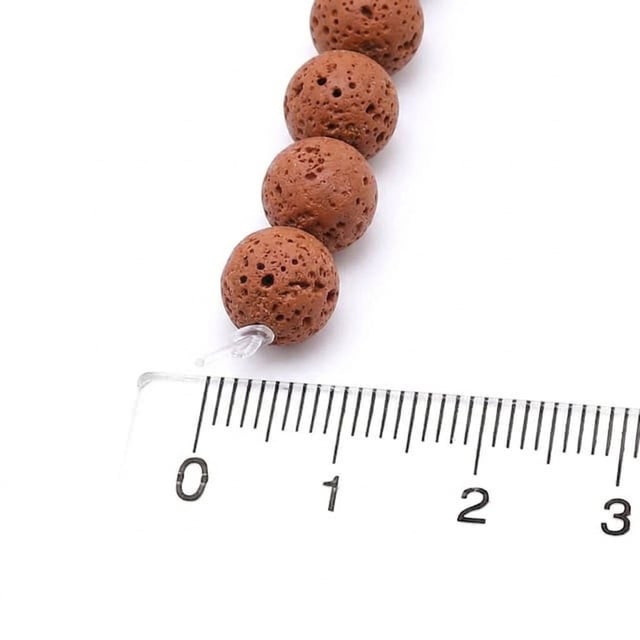 Lav Taşı Boncuk 8 mm