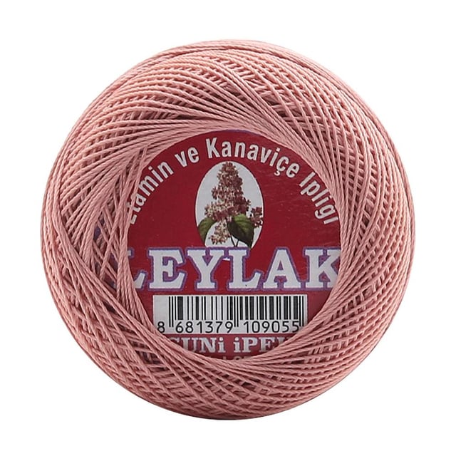 Leylak Suni İpek Etamin ve Kanaviçe İpliği 6 Kat 25 gr 2929 Pudra Pembe