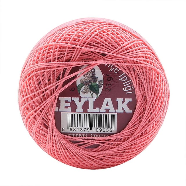 Leylak Suni İpek Etamin ve Kanaviçe İpliği 6 Kat 25 gr 8024 Pembe