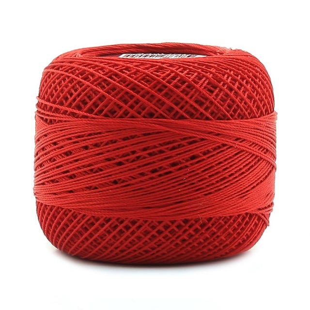 Leylak Suni İpek Etamin ve Kanaviçe İpliği 6 Kat 25 gr 8021 Kırmızı