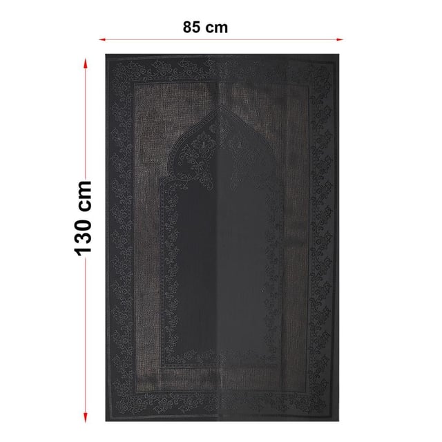 Linen Pano Seccade Siyah
