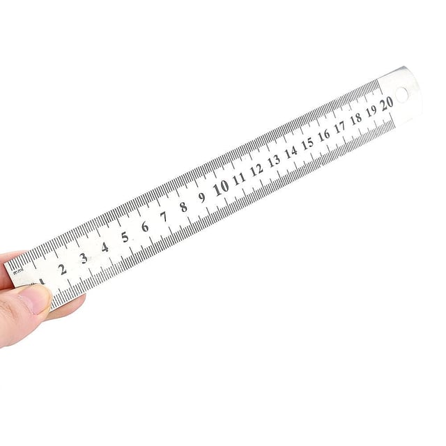 Metal Cetvel 20 cm 