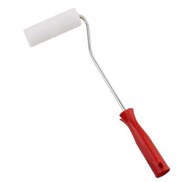 Metal Saplı, Sünger Rulo Fırça 10 cm