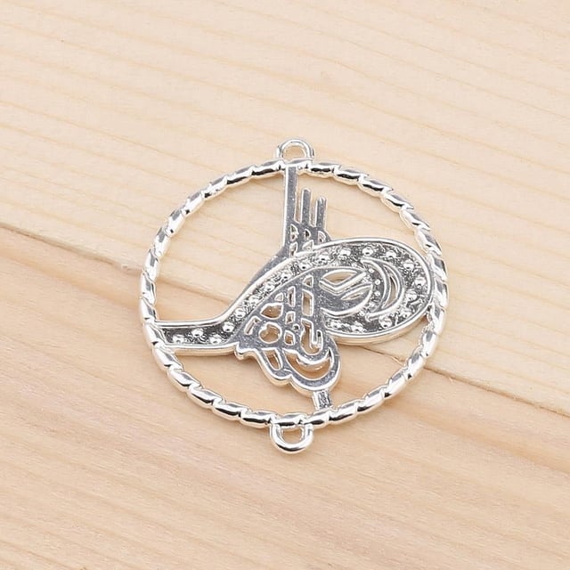 Metal Tuğra Tesbih Süsü
