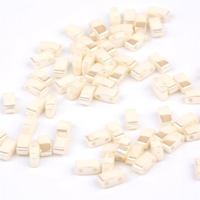 Miyuki Half Tila Bead Krem Rengi Boncuk