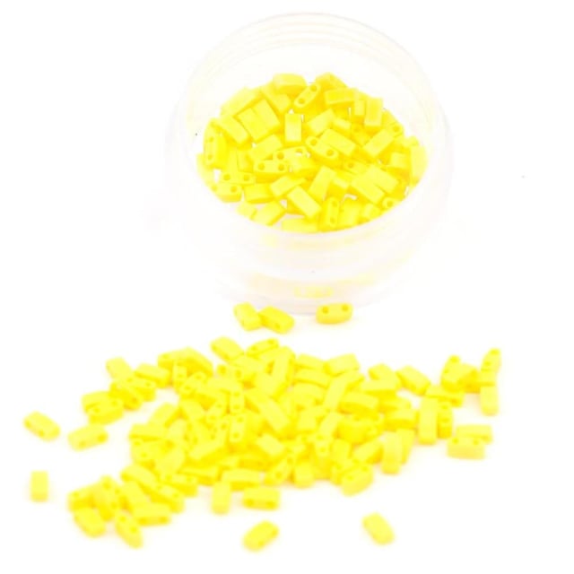 Miyuki Half Tila Bead Sarı Boncuk
