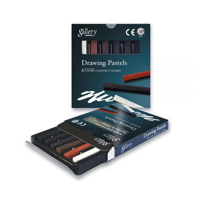 Mungyo Gallery Artist Drawing Pastels Karışık Tonlar 6'lı Set