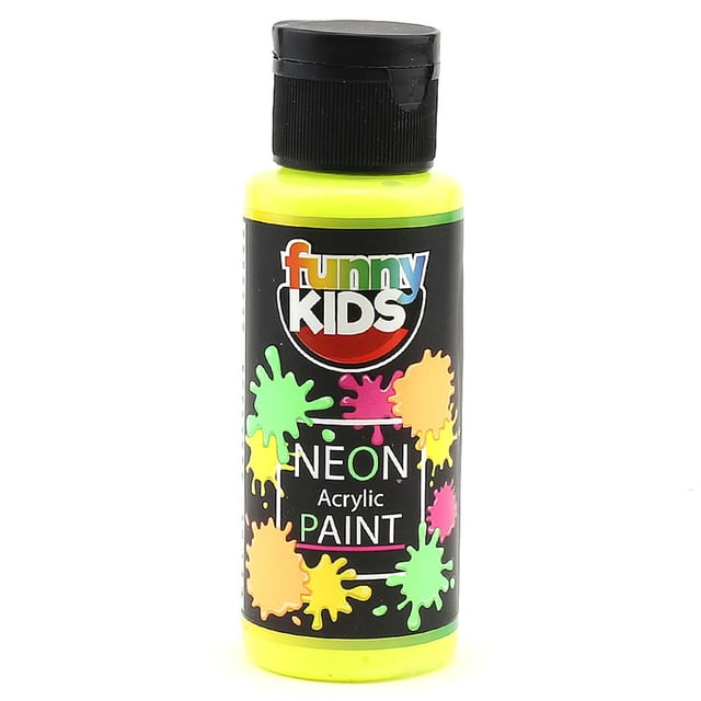 Neon Akrilik Boya Sarı