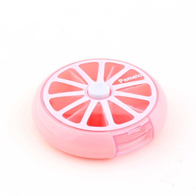 Otomatik İlaç ve Hap Kutusu Pembe
