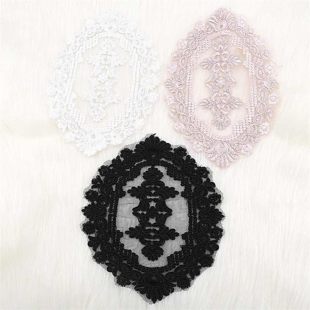 Oval Dantel Aplike