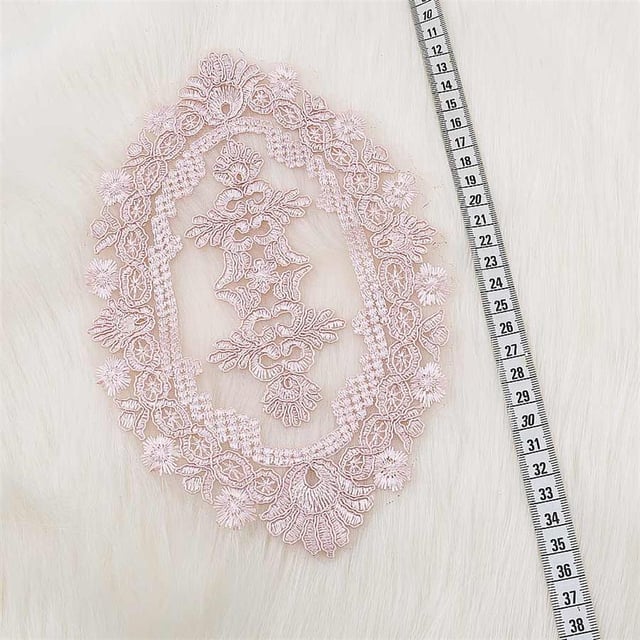 Oval Dantel Aplike