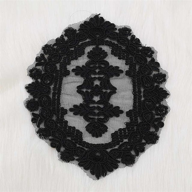 Oval Dantel Aplike