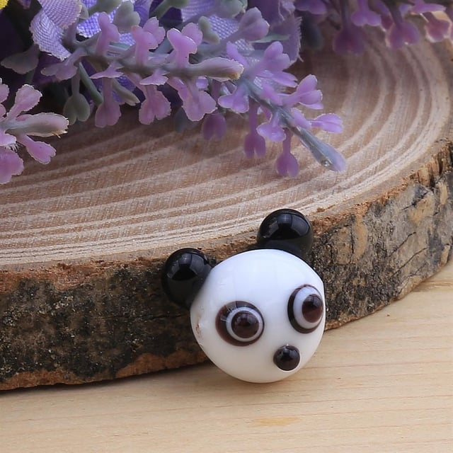 Panda Murano Cam Boncuk