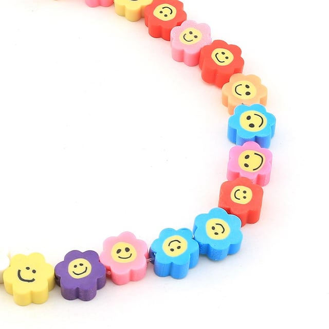Papatya Fimo Hamur Boncuk