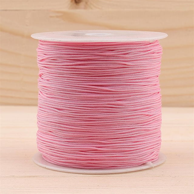 Pembe Renk String Art İpi, Paraşüt İp 100 metre