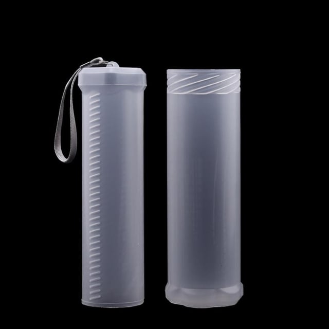 Plastik Fırça Saklama Tüpü Geniş