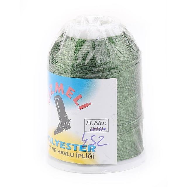 Polyester Oya ve Havlu İpliği 452 Yeşil
