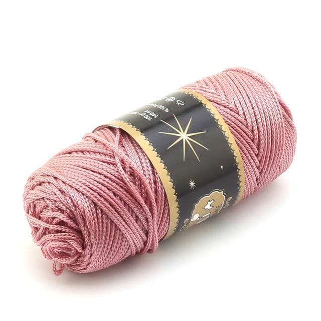 Pudra Pembe Polyester Makrome ipi