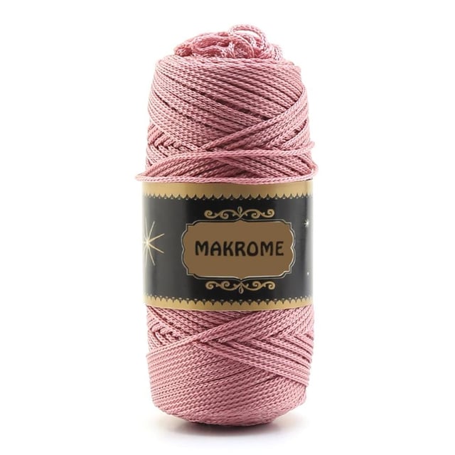 Pudra Pembe Polyester Makrome ipi