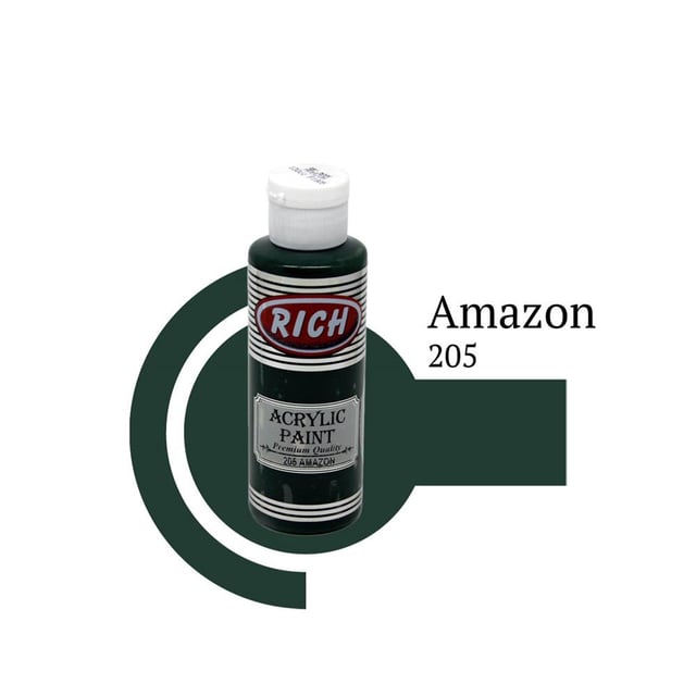 Rich 120 cc Akrilik Boya - Amazon 205