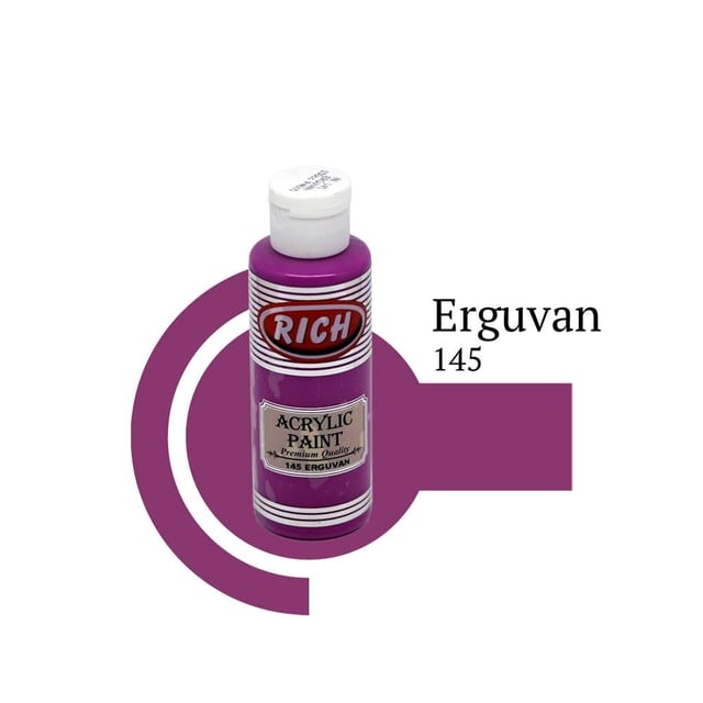 Rich 120 cc Akrilik Boya - Erguvan 145