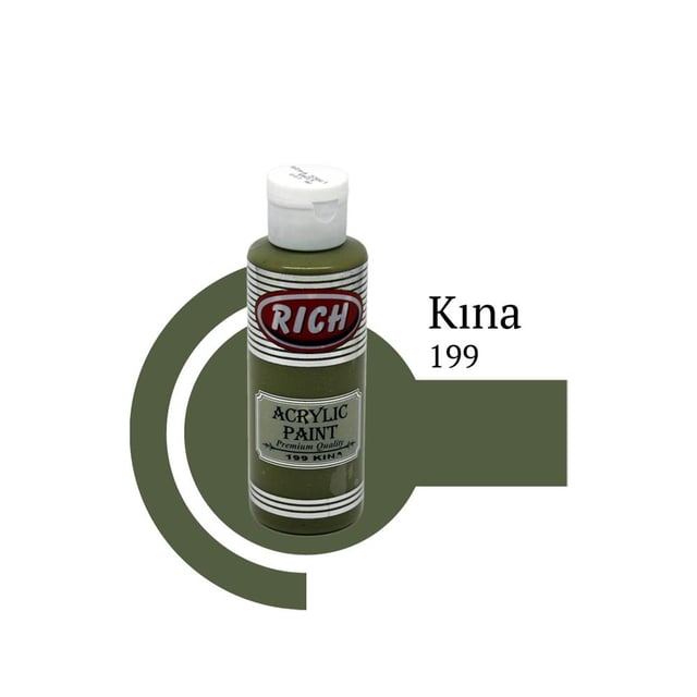 Rich 120 cc Akrilik Boya - Kına 199