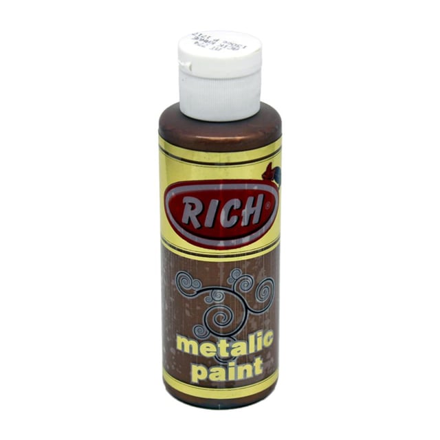 Rich 120 cc Metalik Akrilik Boya - Açık Kahve 774