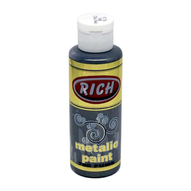 Rich 120 cc Metalik Akrilik Boya - Füme 780