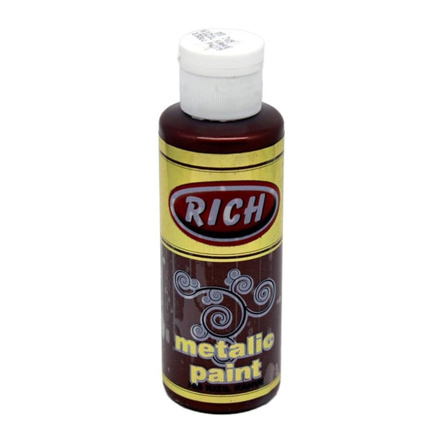 Rich 120 cc Metalik Akrilik Boya - Kızıl Kahve 765