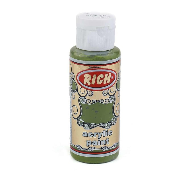 Rich Akrilik Boya Haki Yeşil 70 cc