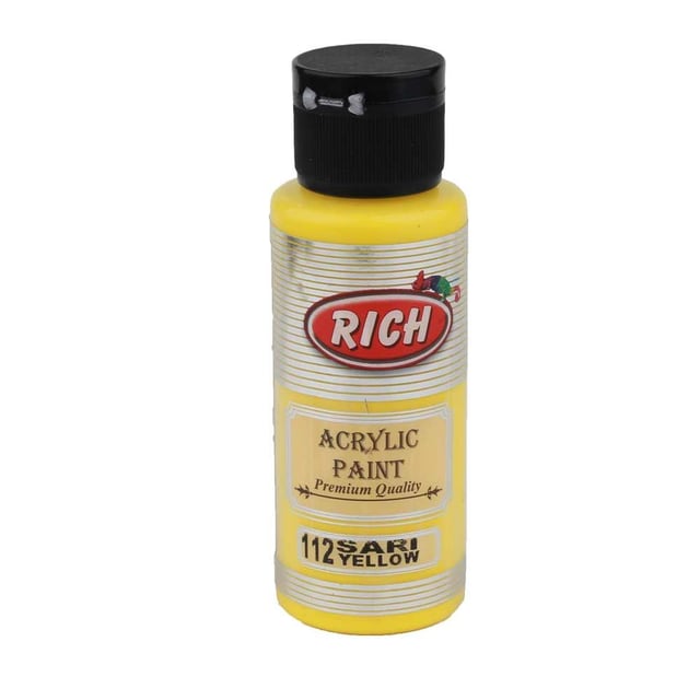 Rich Akrilik Boya Sarı 70 cc