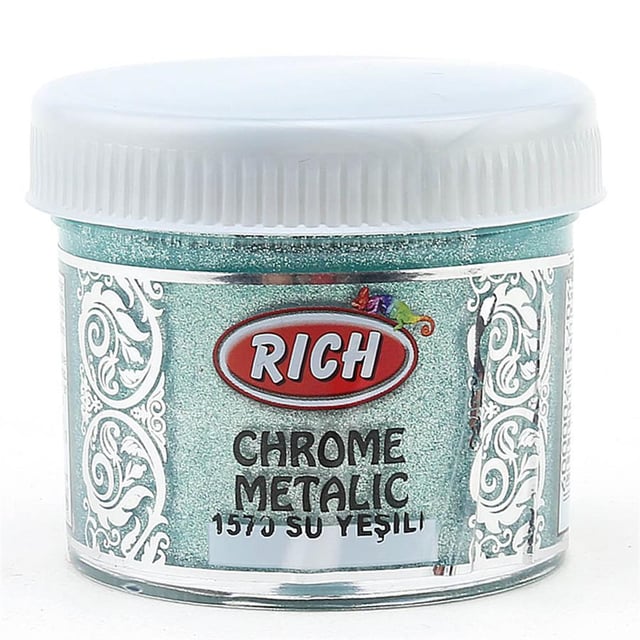 Rich Chrome Metalic Boya 50 cc Su Yeşili 1570