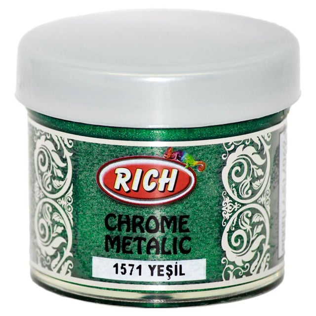 Rich Chrome Metalic Boya 50 cc Yeşil 1571