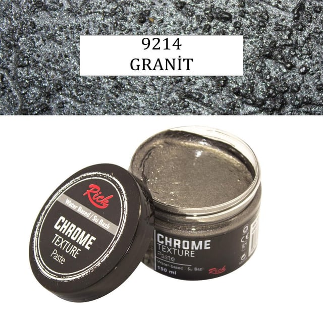 Rich Chrome Texture Pasta 150 ml Granit 9214
