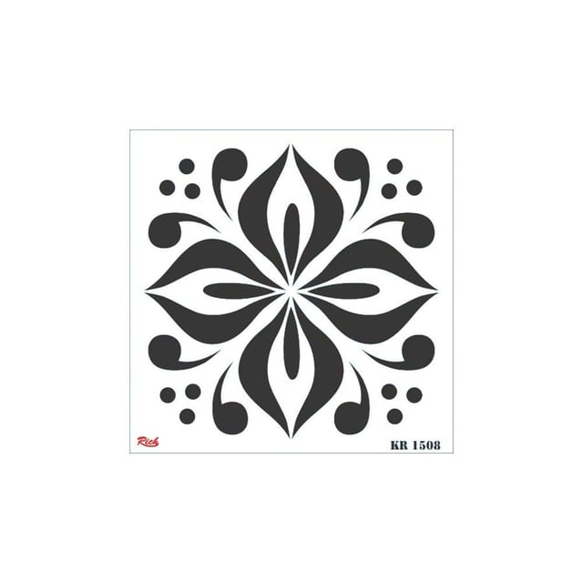 Rich Fayans Stencil - 1508