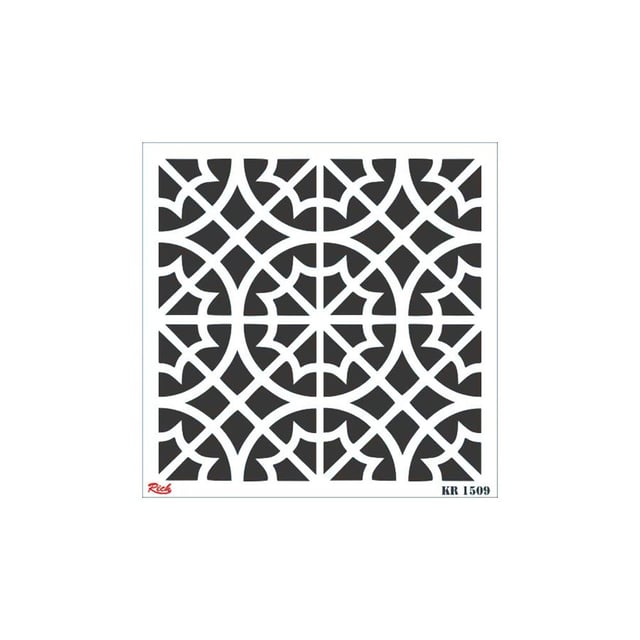 Rich Fayans Stencil - 1509
