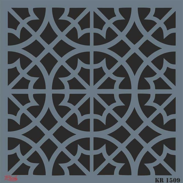 Rich Fayans Stencil - 1509