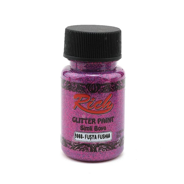 Rich Glitter Paint Simli Boya 50 cc - Fuşya 9008