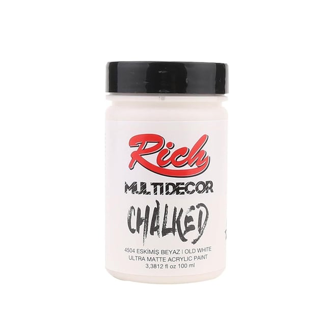 Rich Multi Decor Chalked 100 ml 4504 Eskimiş Beyaz