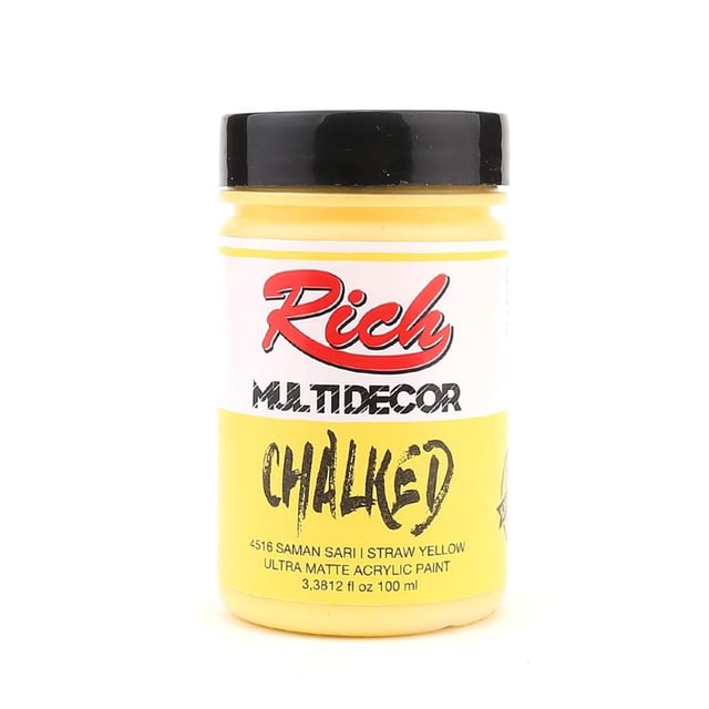 Rich Multi Decor Chalked 100 ml 4516 Saman Sarı