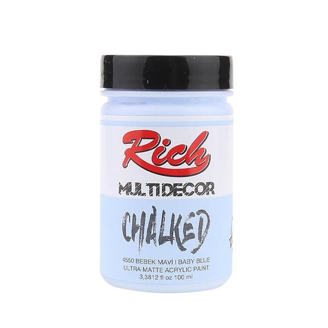 Rich Multi Decor Chalked 100 ml 4550 Bebek Mavi